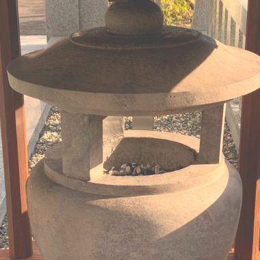 香炉（亀裂、欠損）施工後