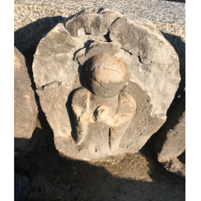 地蔵（欠損）施工前