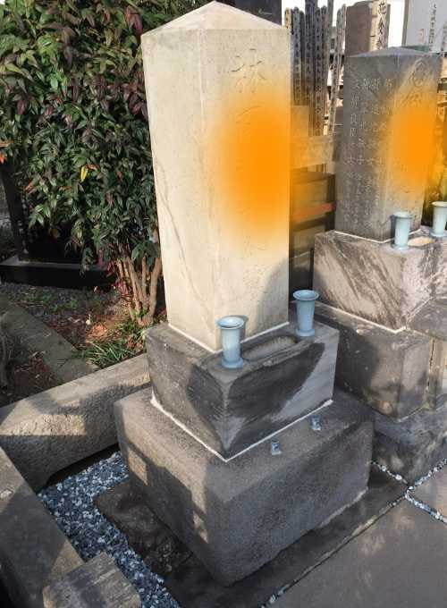 お墓（亀裂、欠損）施工後
