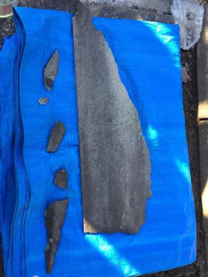 お墓（亀裂、欠損）修復